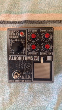 Guitar pedal: Audio Disruptive Devices: Algorithms