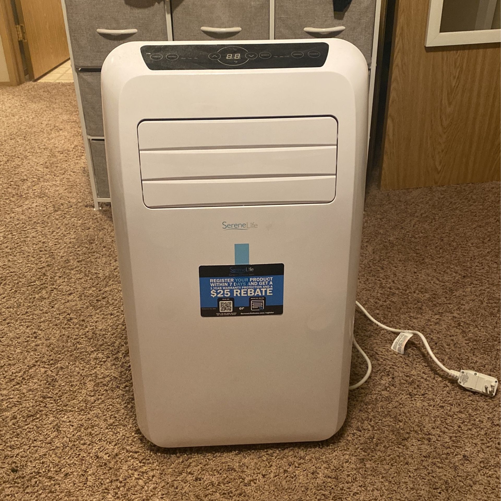 SereneLife SLPAC10 SLPAC 3-in-1 Portable Air Conditioner