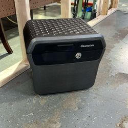 SentrySafe fireproof and waterproof file safe box with a key lock