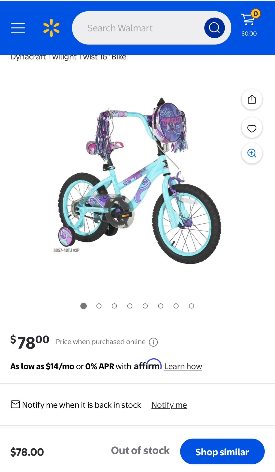 Girl Bike Like New