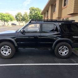 1996 - 2002 4runner Custom Roof Rack Basket Roofrack w Yakima Faring Fairing Low Profile