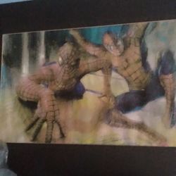 Spiderman 1 & SpiderSilk Art Posters
