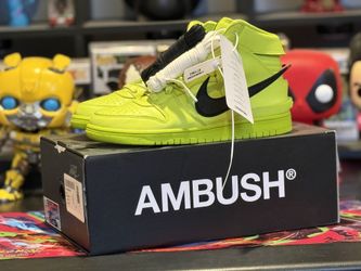 Nike Dunk Ambush Flash Lime size 10.5 M
