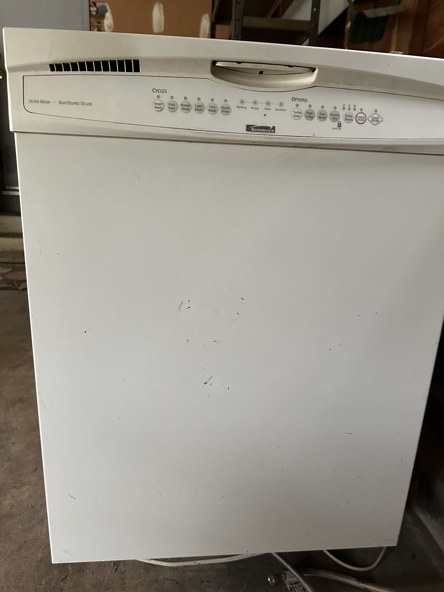 Used Dishwasher Kenmore White 