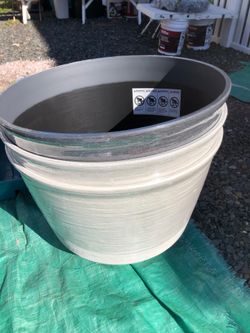 Huge planters made of a very durable high-quality Resin
