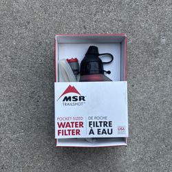 MSR Trailshot Water Filter