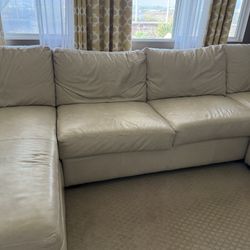 Leather Sectional