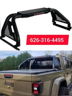 Jeep Gladiator Ford F150 Toyota Tundra Chevy Colorado Rollbar sportbar Raca Raka Redila Rack F150 Sportbar Tacoma Frontier Gladiator Ram Silverado
