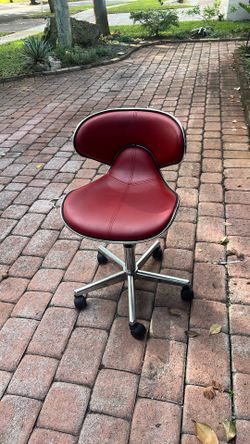 Spa Chair In Red.