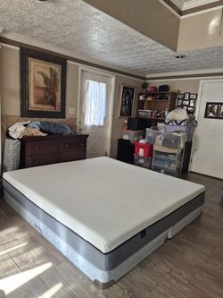 King mattress with Free box springs