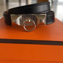 Hermes Rivale Double Tour bracelet