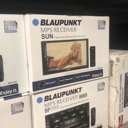Blaupukt Sun Double Din Bluetooth Stereo On Sale For 99 