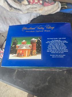 Xmas village house