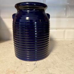 Dark Blue Vase