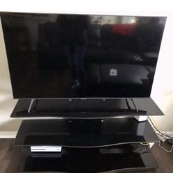 50” LG Samsung TV  With Optional Stand