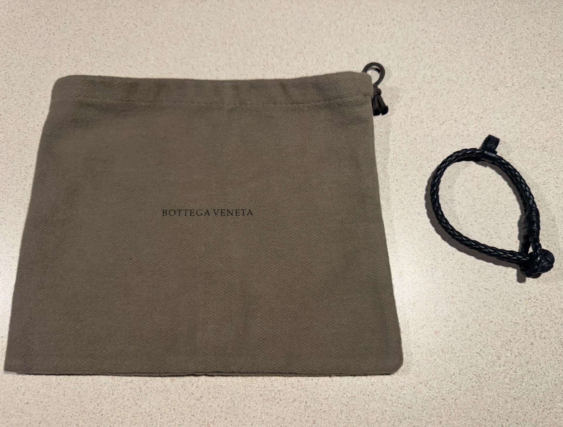 Bottega Veneta Leather Bangle Bracelet