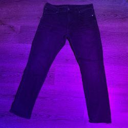 American Eagle straight black jeans
