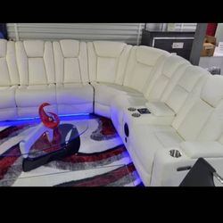 SOFÁ SECTIONAL POWER RECLINER. LISTO PARA LLEVARLO GRATIS Y PAGARLO  CUANDO QUIERAS 