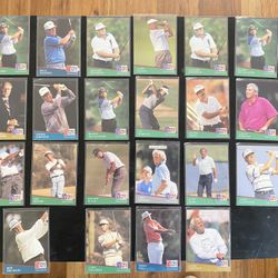 Pro Set Golf Trading Card Collection 