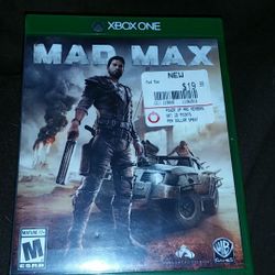 MAD MAX xbox one game