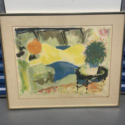 American Artist Gerson Lieber Etching 