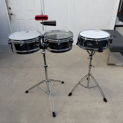 Timbales LP ASPIRE con Snare Drum Pearl Incluida 