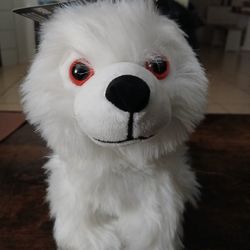 Game Of Thrones Direwolf Cubs Ghost plush 