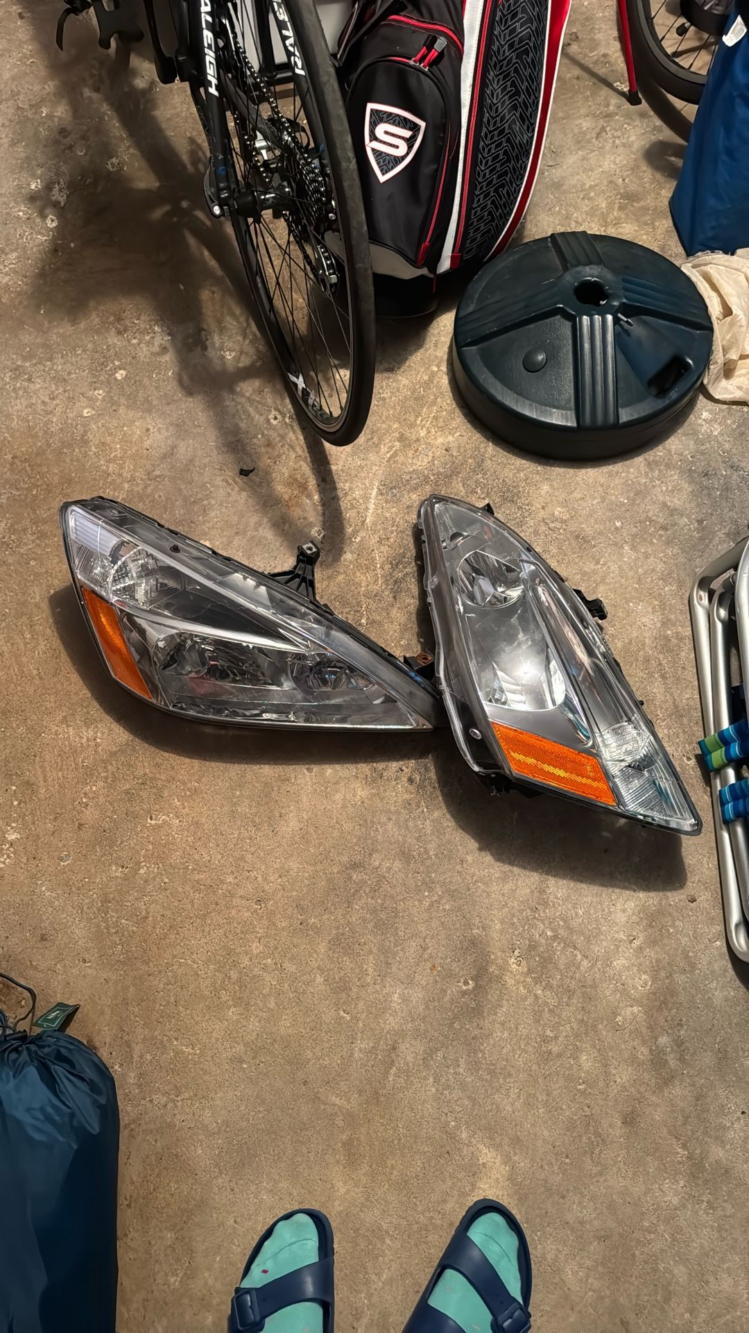2007 Honda Accord OEM Headlights