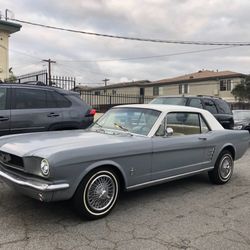 1966 Mustang All Original Except Front Halo Headlights