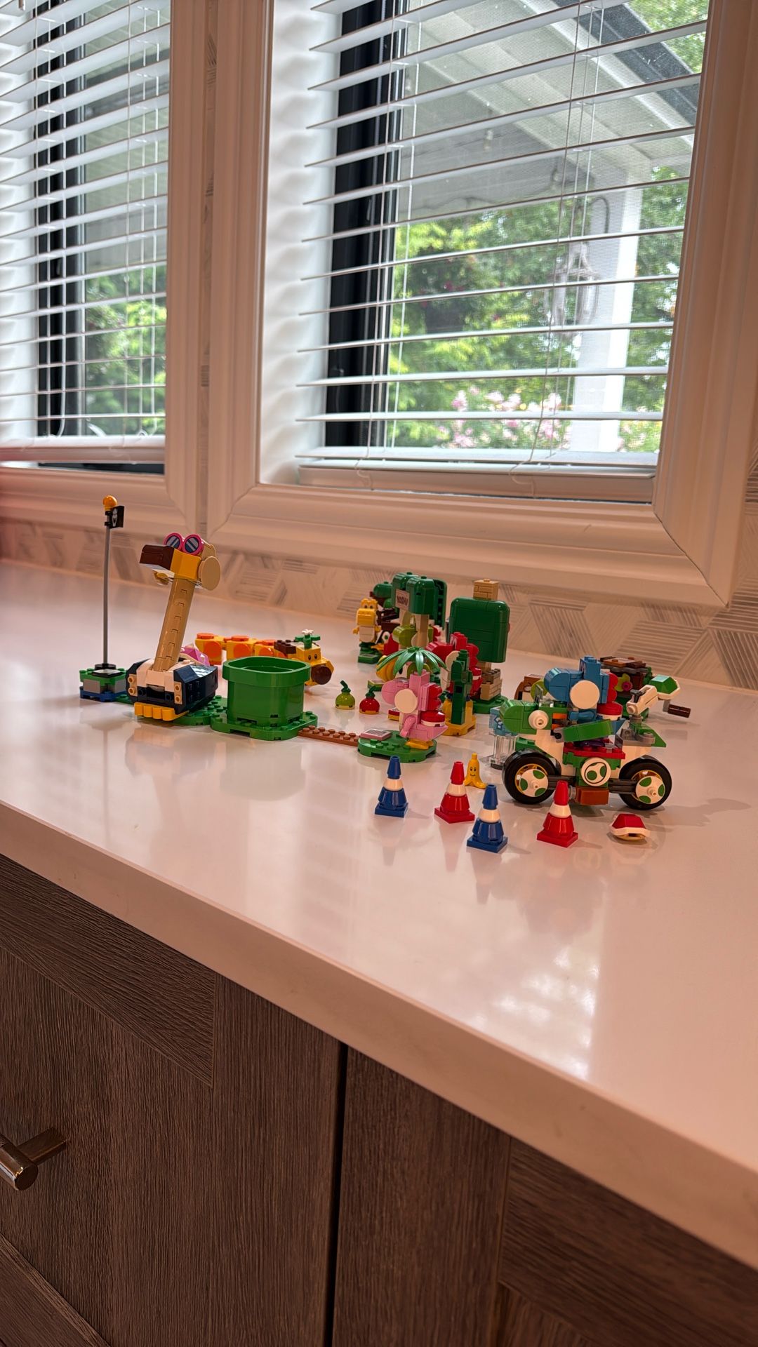 Lego Mario Yoshi’s Island Custom Set