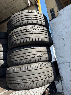‼️🔥215/55-16 Milestar set de Tires en buenas condiciones de vida las 4