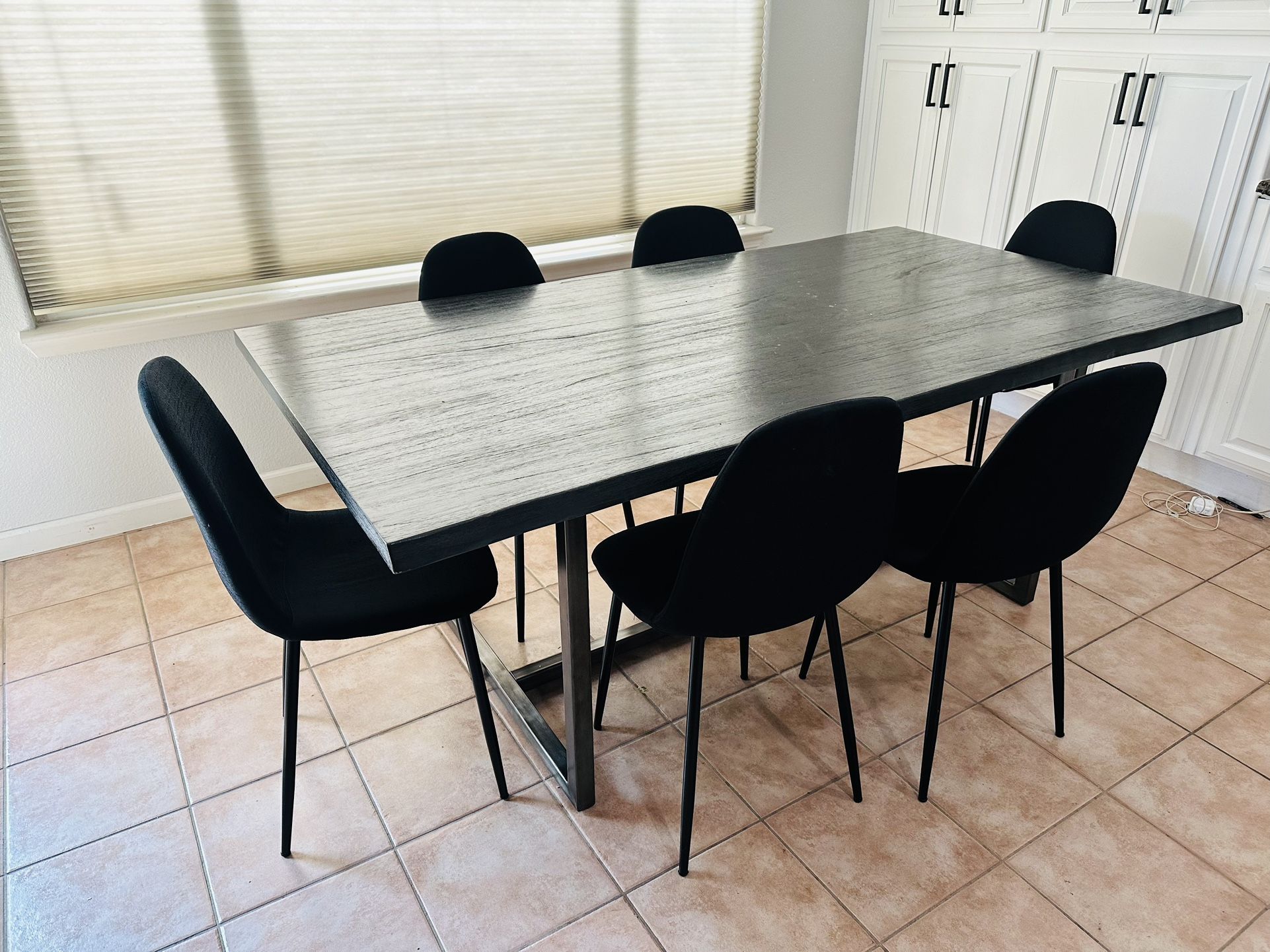 Kitchen Table 8 Chairs 