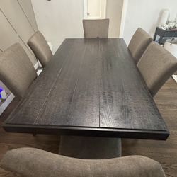 Dining Table 6 Chairs 