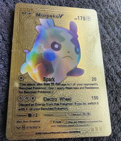 Morpeko VMAX & Morpeko V Gold Foil Card for Sale in Modesto, CA - OfferUp Morpeko VMAX & Morpeko V Gold Foil Card for Sale in Modesto, CA - OfferUp
