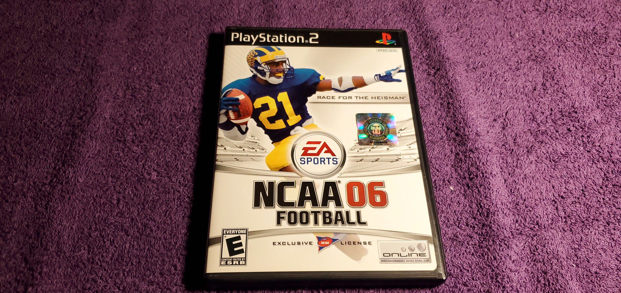 NCAA FOOTBALL PS2 GAME COMPLETE