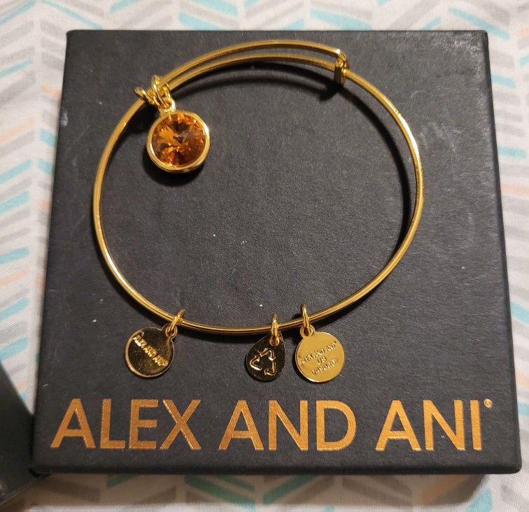 NIB ALEX AND ANI BRACELET NOVEMBER