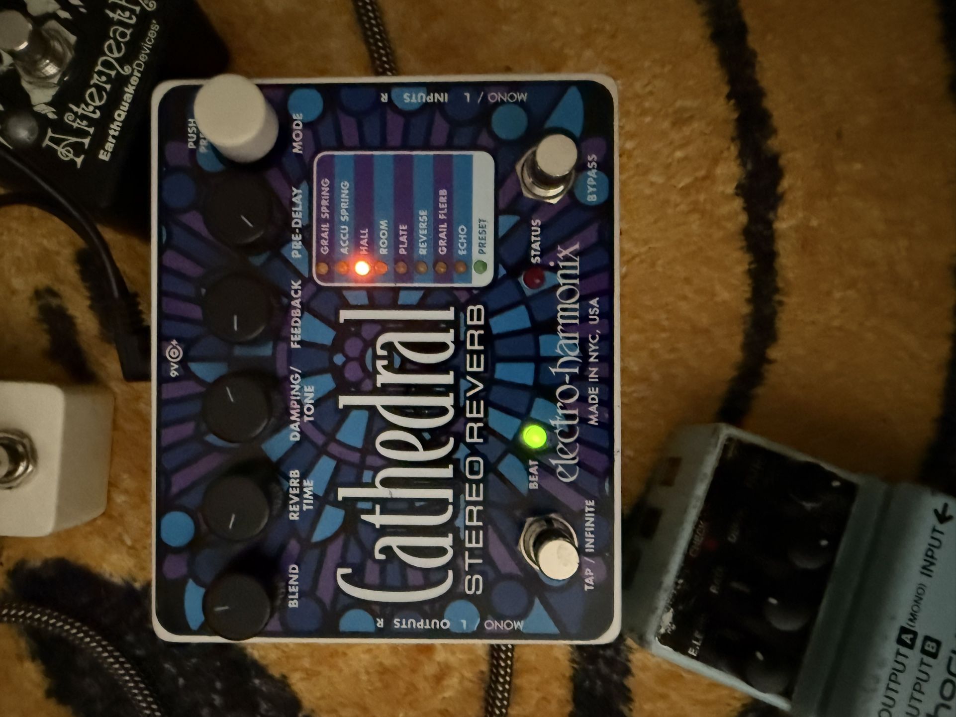 cathedral reverb pedal
