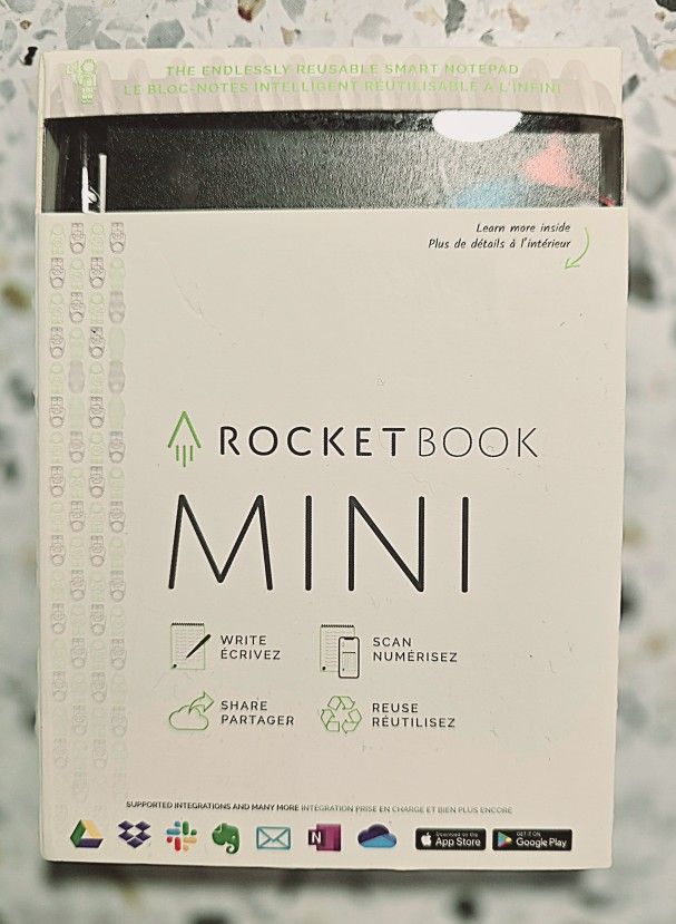 Pocketbook Mini Smart Reusable Spiral Notepad