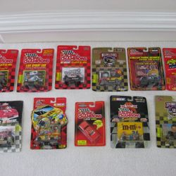 11 Racing Champions Misc. Racing 1:64 Scale Die Cast Vehicles-NEW


