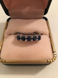 Sapphire ring size 7