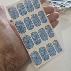 Nail Decals Water Slide Full Cover Wraps DIY Nail Art 1 sheet