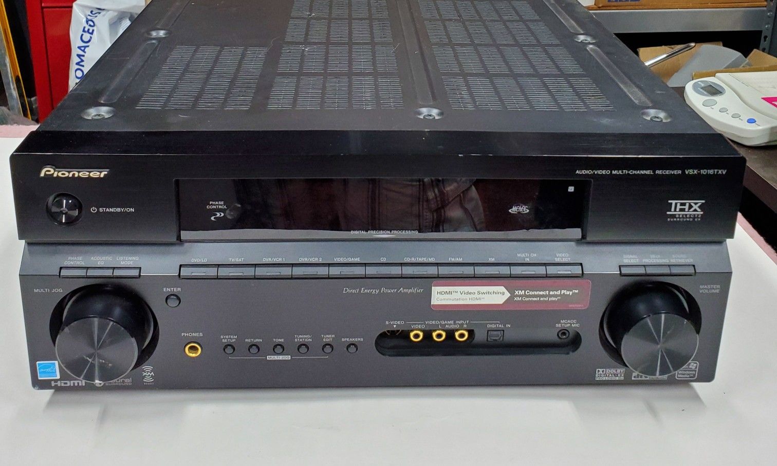 AV Pioneer 7.1 receiver