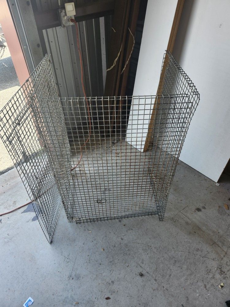 Animal cage.