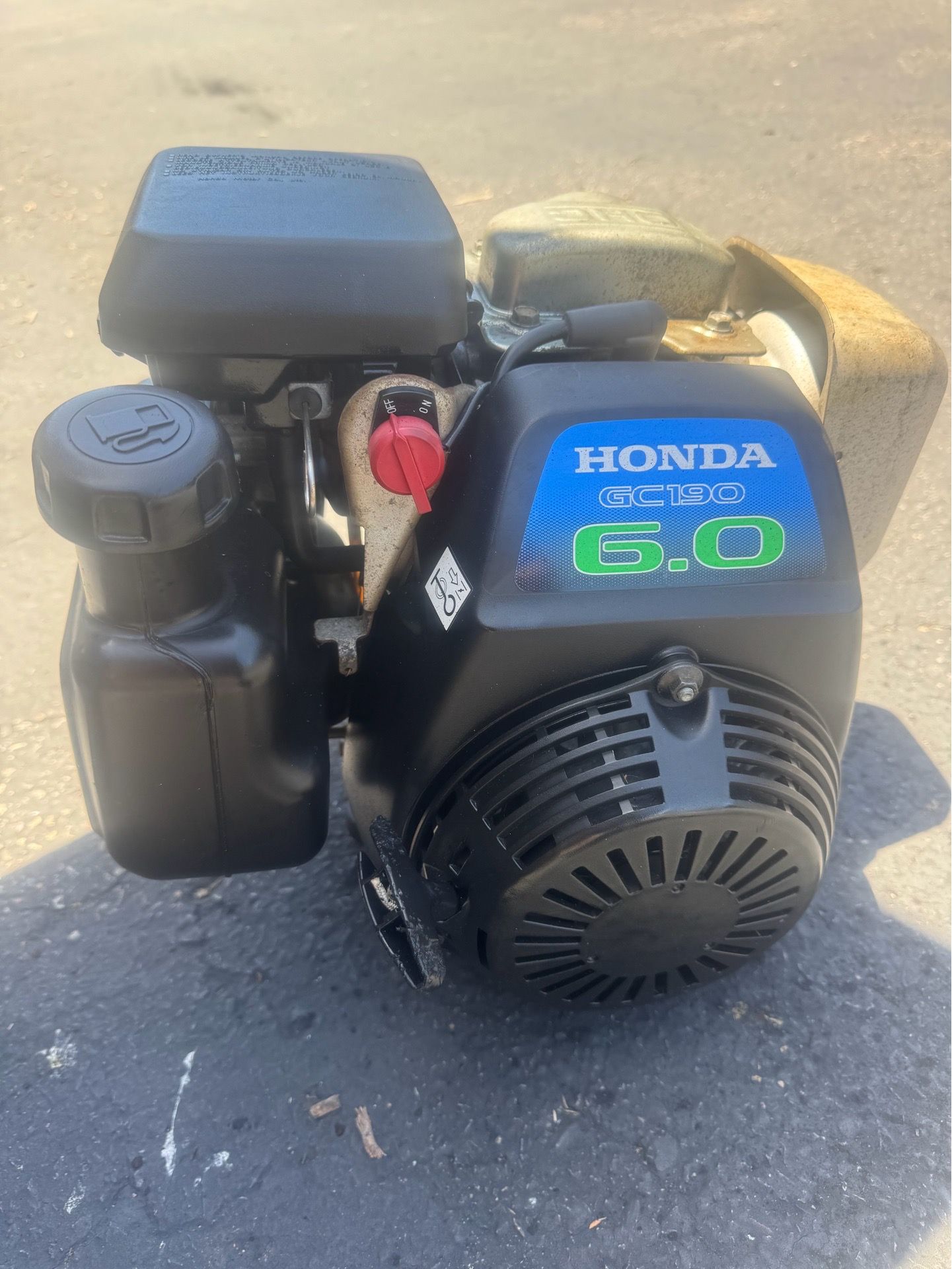 Honda 6.0 Engine for pressure washer