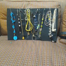 Several 925 Necklaces, Ankle Bracelets.