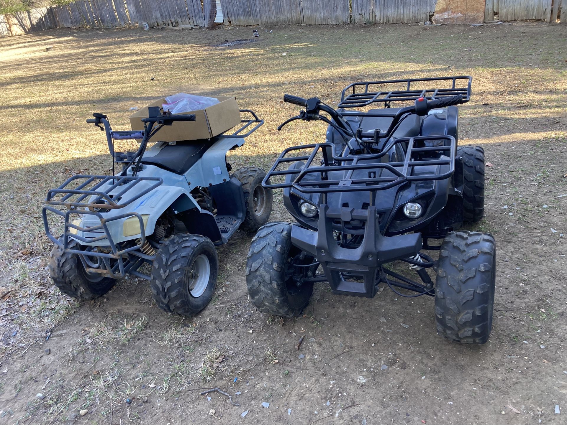 2 Atvs One Is A Coolester 125cc Atv 4 Wheeler 4wheeler Cuatrimoto