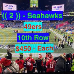 Seahawks 49ers Tickets 