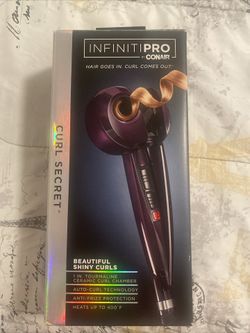 PURPLE INFINITY PRO CURL SECRET BY CONAIR OPEN BOX.