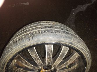 Low Pro Tire,With Good Tread Still,Tire Good Condition,20in