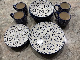 Set de Platos para 4